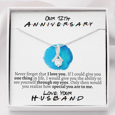 12 Anniversary (Friends Edition) Alluring Beauty Necklace - Love You This Much